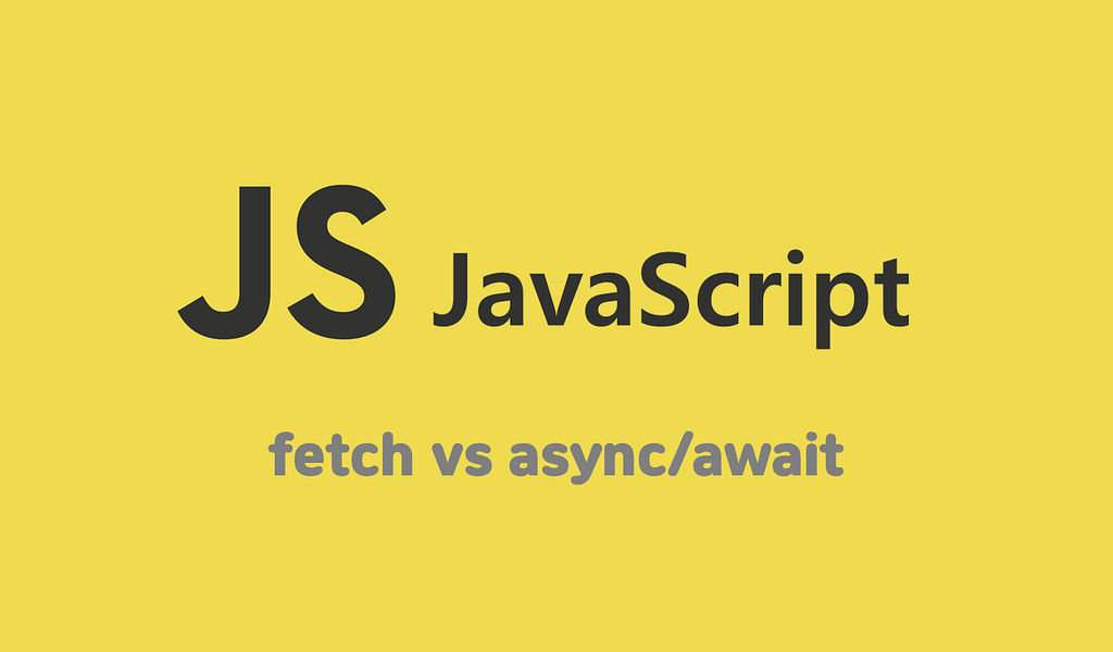 Async Fetching in JavaScript 101