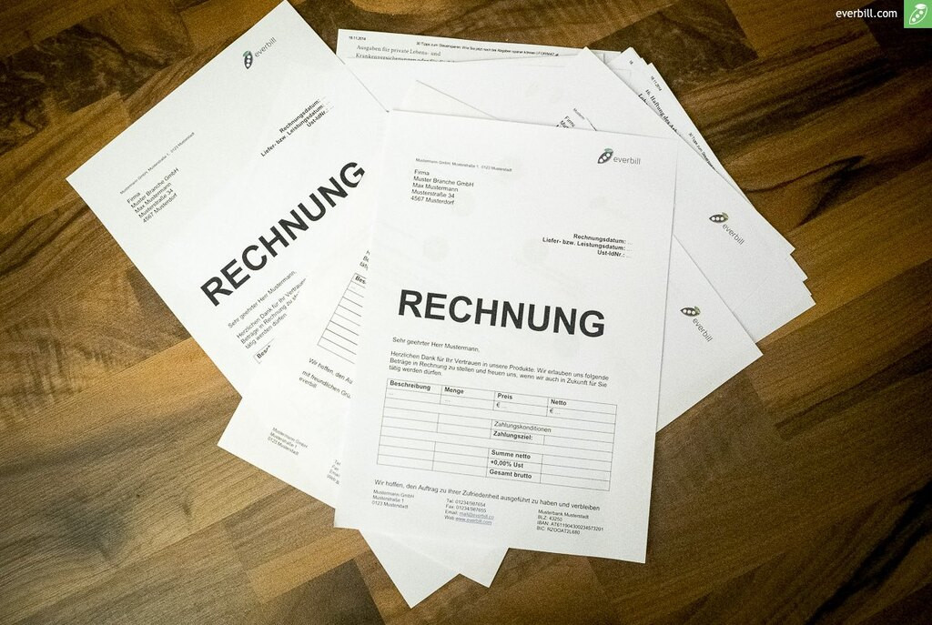 Zahlung auf Rechnung 101